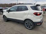 2020 Ford Ecosport Ses White vin: MAJ6S3JL9LC326693