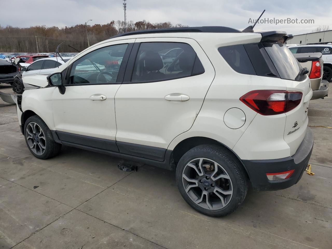 2020 Ford Ecosport Ses White vin: MAJ6S3JL9LC326693