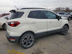 2020 Ford Ecosport Ses White vin: MAJ6S3JL9LC326693