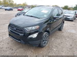 2019 Ford Ecosport Ses Черный vin: MAJ6S3JLXKC261156