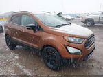 2019 Ford Ecosport Ses Brown vin: MAJ6S3JLXKC274800