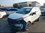 2020 Ford Ecosport Ses White vin: MAJ6S3JLXLC349416