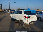 2020 Ford Ecosport Ses White vin: MAJ6S3JLXLC349416