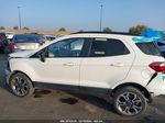 2020 Ford Ecosport Ses White vin: MAJ6S3JLXLC349416