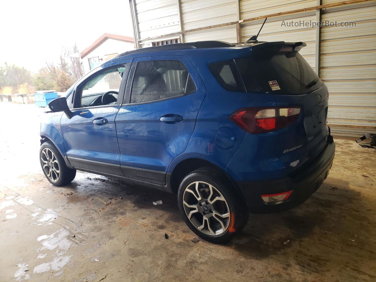 2020 Ford Ecosport Ses Blue vin: MAJ6S3JLXLC389155