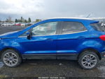 2019 Ford Ecosport Titanium Синий vin: MAJ6S3KL0KC257888