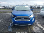 2019 Ford Ecosport Titanium Blue vin: MAJ6S3KL0KC257888