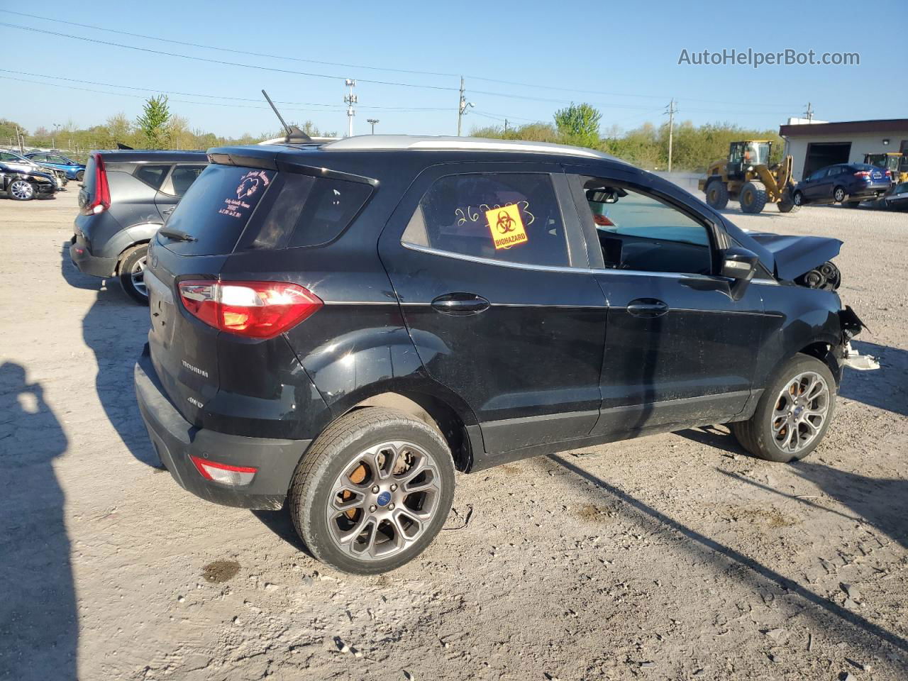 2019 Ford Ecosport Titanium Black vin: MAJ6S3KL0KC263223