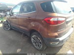 2019 Ford Ecosport Titanium Brown vin: MAJ6S3KL0KC297761