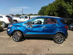 2020 Ford Ecosport Titanium Blue vin: MAJ6S3KL0LC343915