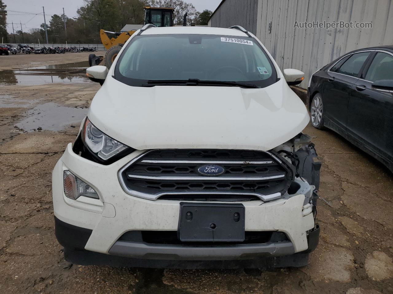 2020 Ford Ecosport Titanium White vin: MAJ6S3KL0LC354056