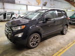 2020 Ford Ecosport Titanium Черный vin: MAJ6S3KL0LC354297