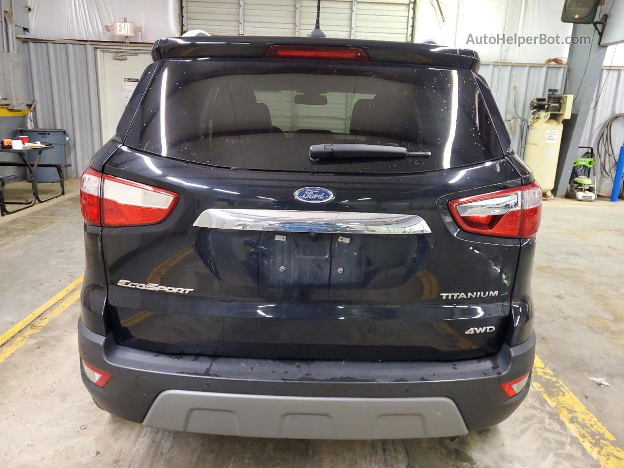 2020 Ford Ecosport Titanium Black vin: MAJ6S3KL0LC354297