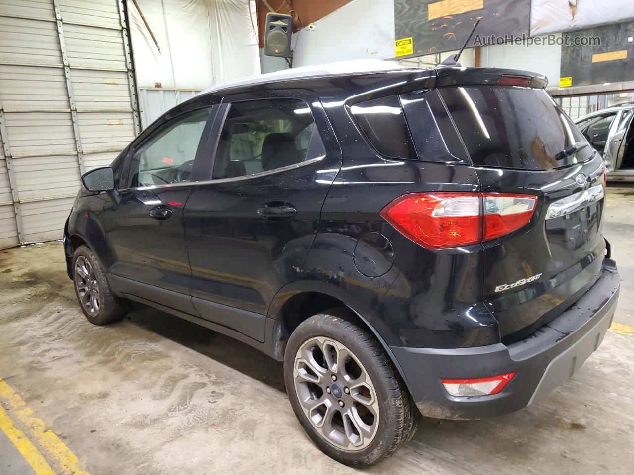 2020 Ford Ecosport Titanium Черный vin: MAJ6S3KL0LC354297