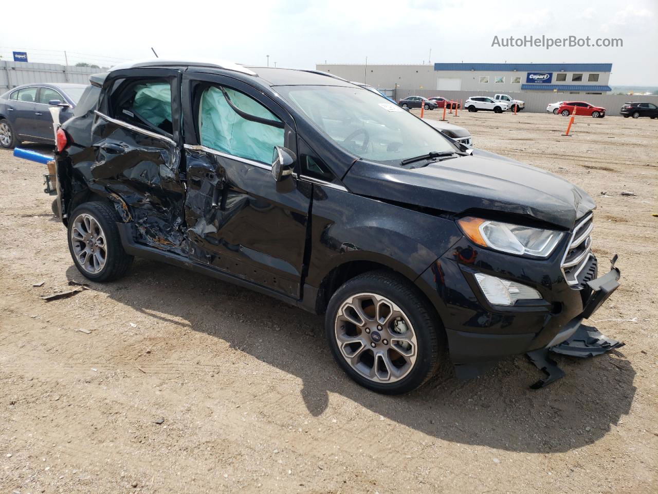 2019 Ford Ecosport Titanium Black vin: MAJ6S3KL1KC250982