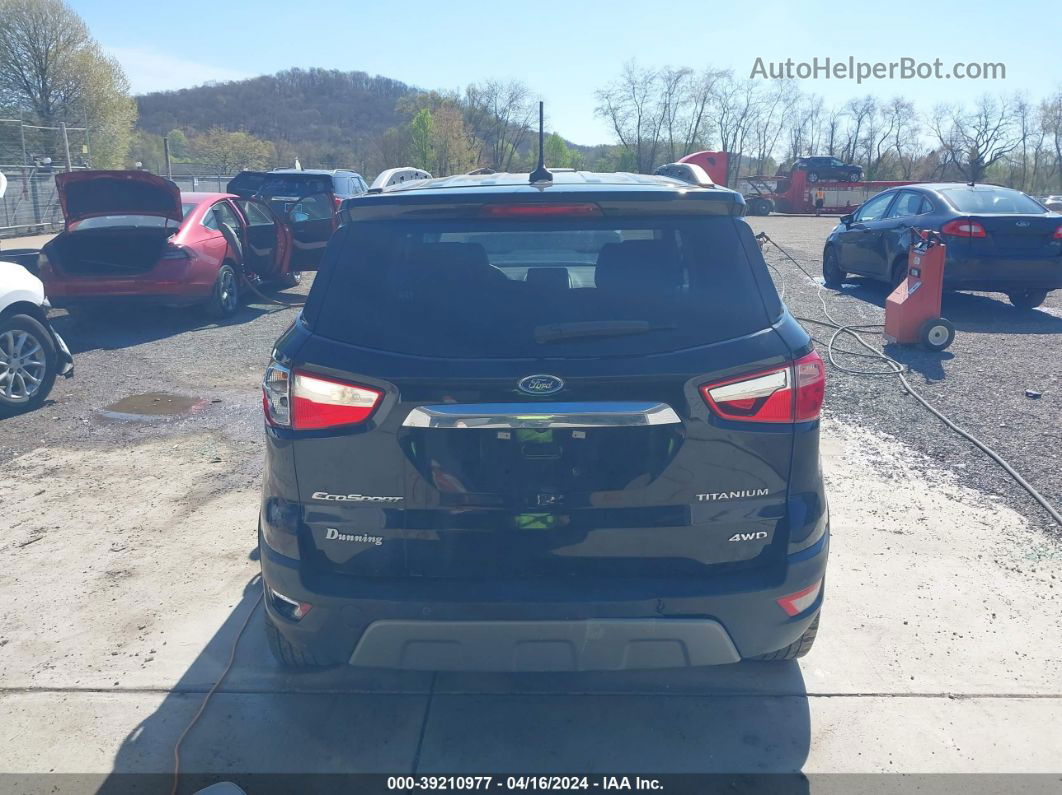 2019 Ford Ecosport Titanium Black vin: MAJ6S3KL1KC251484