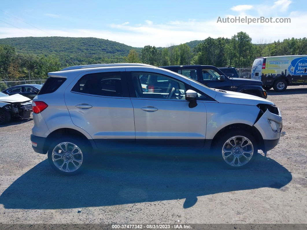 2019 Ford Ecosport Titanium Silver vin: MAJ6S3KL1KC297476