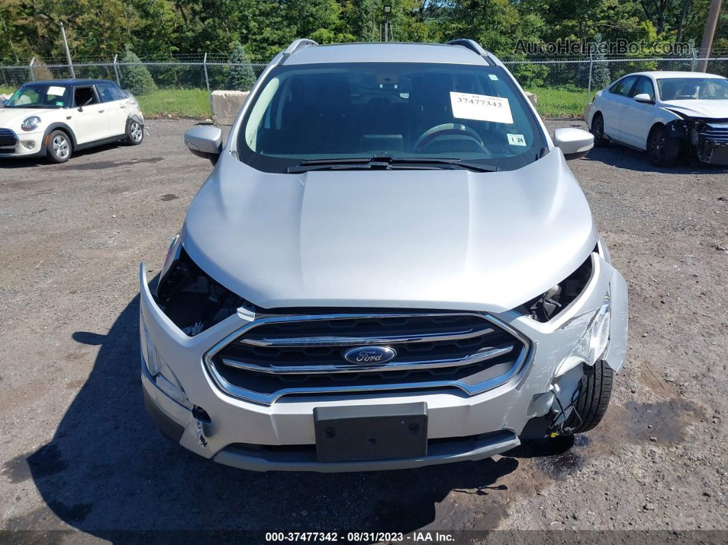 2019 Ford Ecosport Titanium Silver vin: MAJ6S3KL1KC297476