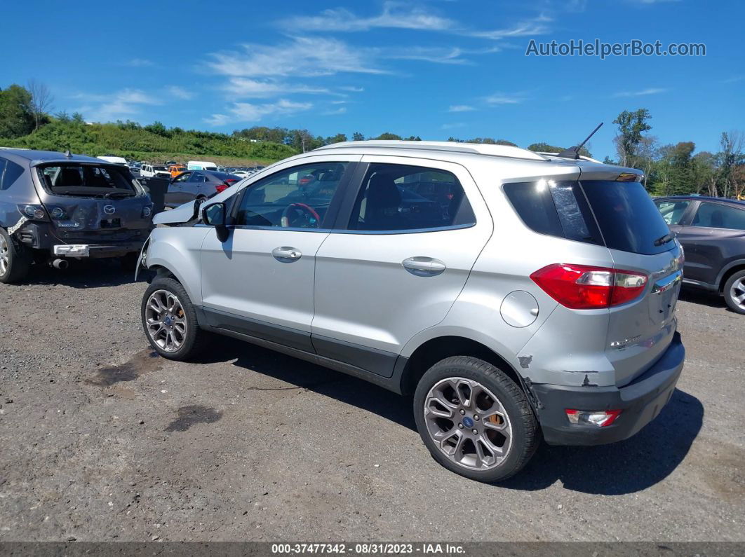 2019 Ford Ecosport Titanium Silver vin: MAJ6S3KL1KC297476