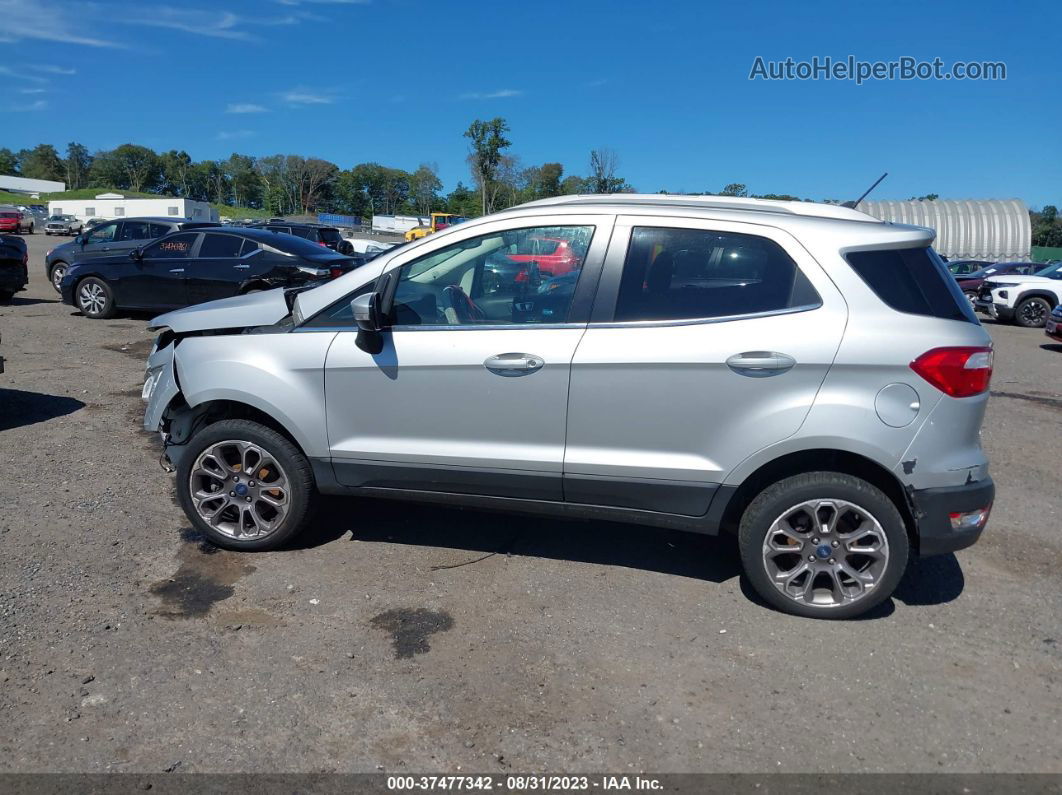 2019 Ford Ecosport Titanium Silver vin: MAJ6S3KL1KC297476