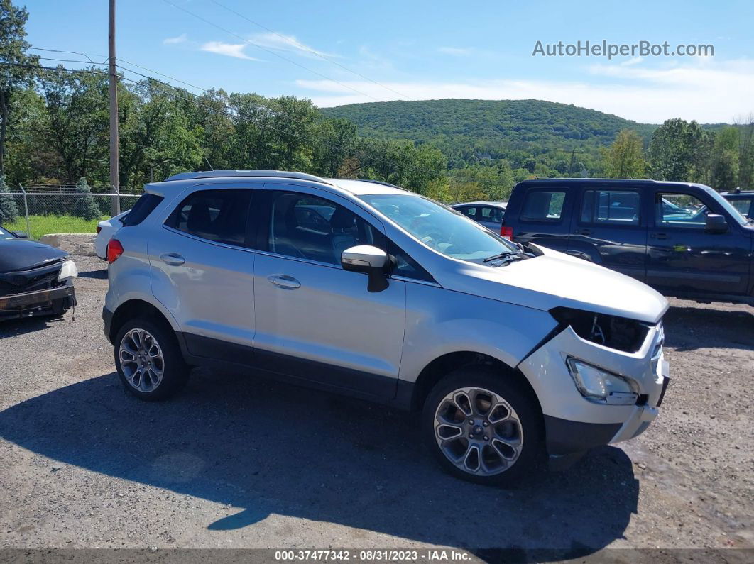 2019 Ford Ecosport Titanium Silver vin: MAJ6S3KL1KC297476