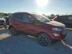 2020 Ford Ecosport Titanium Red vin: MAJ6S3KL1LC390046