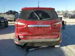 2020 Ford Ecosport Titanium Red vin: MAJ6S3KL1LC390046