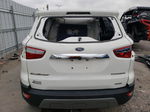 2019 Ford Ecosport Titanium White vin: MAJ6S3KL2KC250344