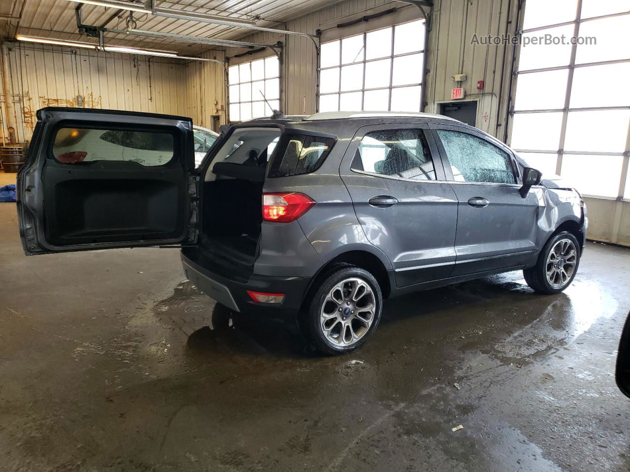 2020 Ford Ecosport Titanium Серый vin: MAJ6S3KL2LC358545