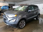 2020 Ford Ecosport Titanium Gray vin: MAJ6S3KL2LC358545