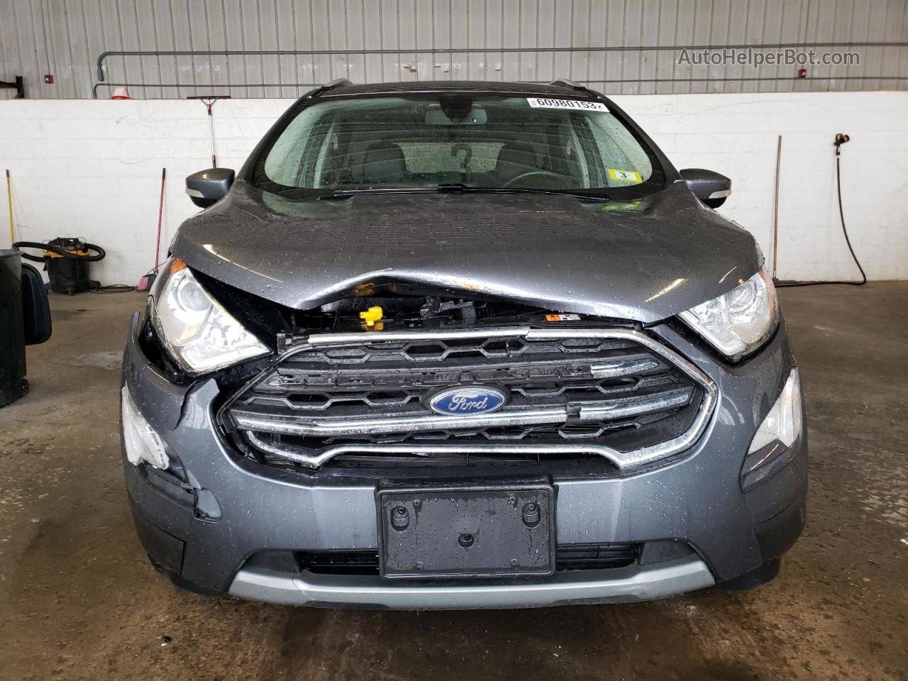 2020 Ford Ecosport Titanium Gray vin: MAJ6S3KL2LC358545