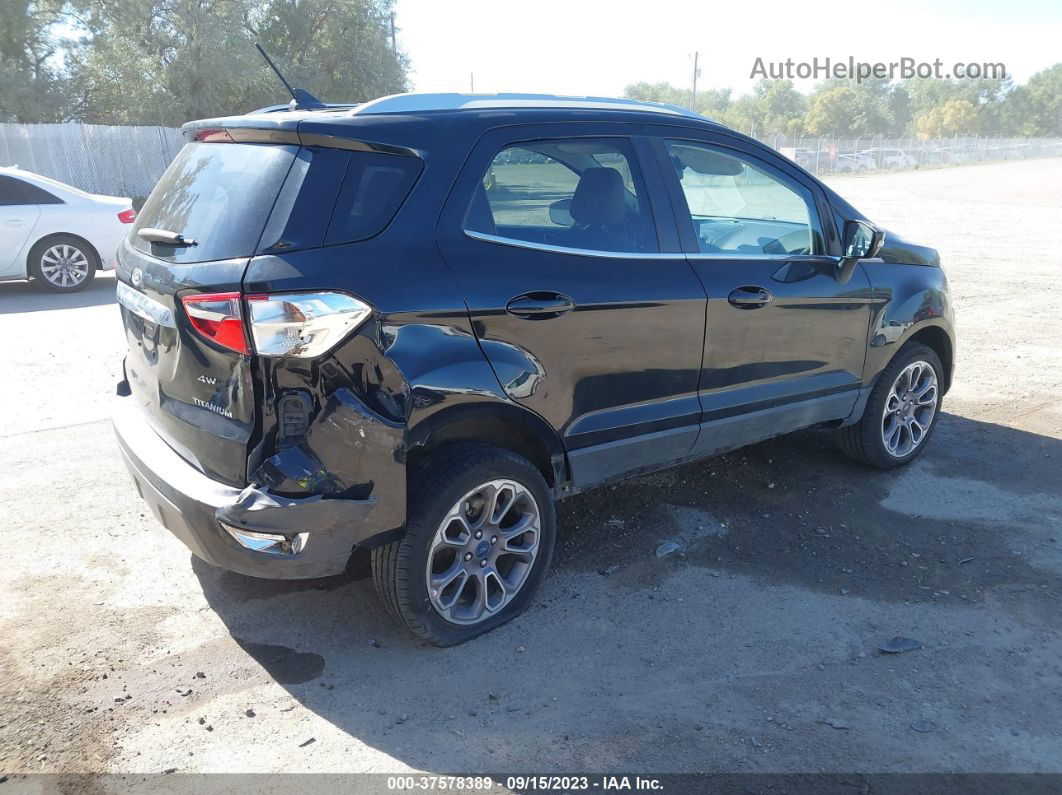 2020 Ford Ecosport Titanium Black vin: MAJ6S3KL2LC367567