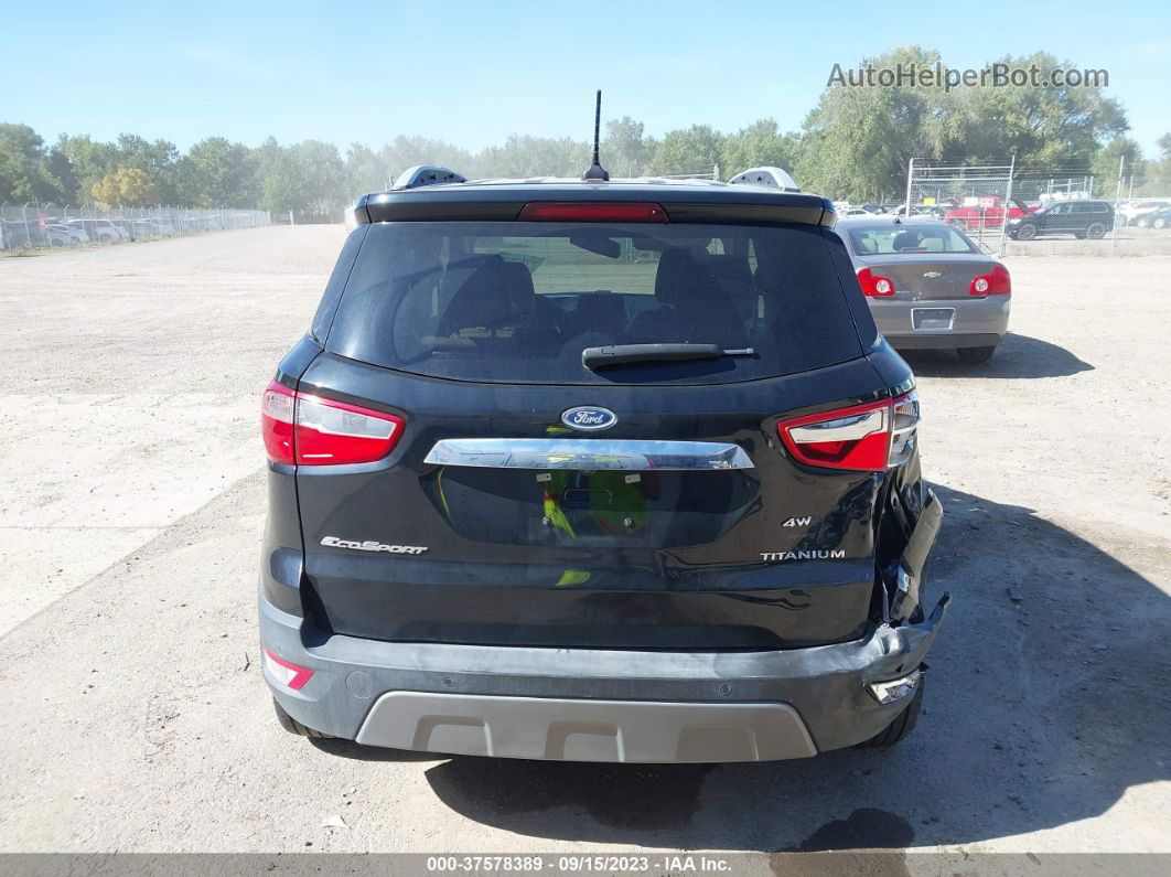 2020 Ford Ecosport Titanium Black vin: MAJ6S3KL2LC367567