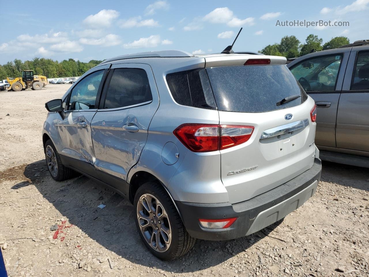 2019 Ford Ecosport Titanium Silver vin: MAJ6S3KL3KC287029