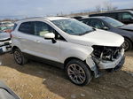 2019 Ford Ecosport Titanium White vin: MAJ6S3KL3KC301124