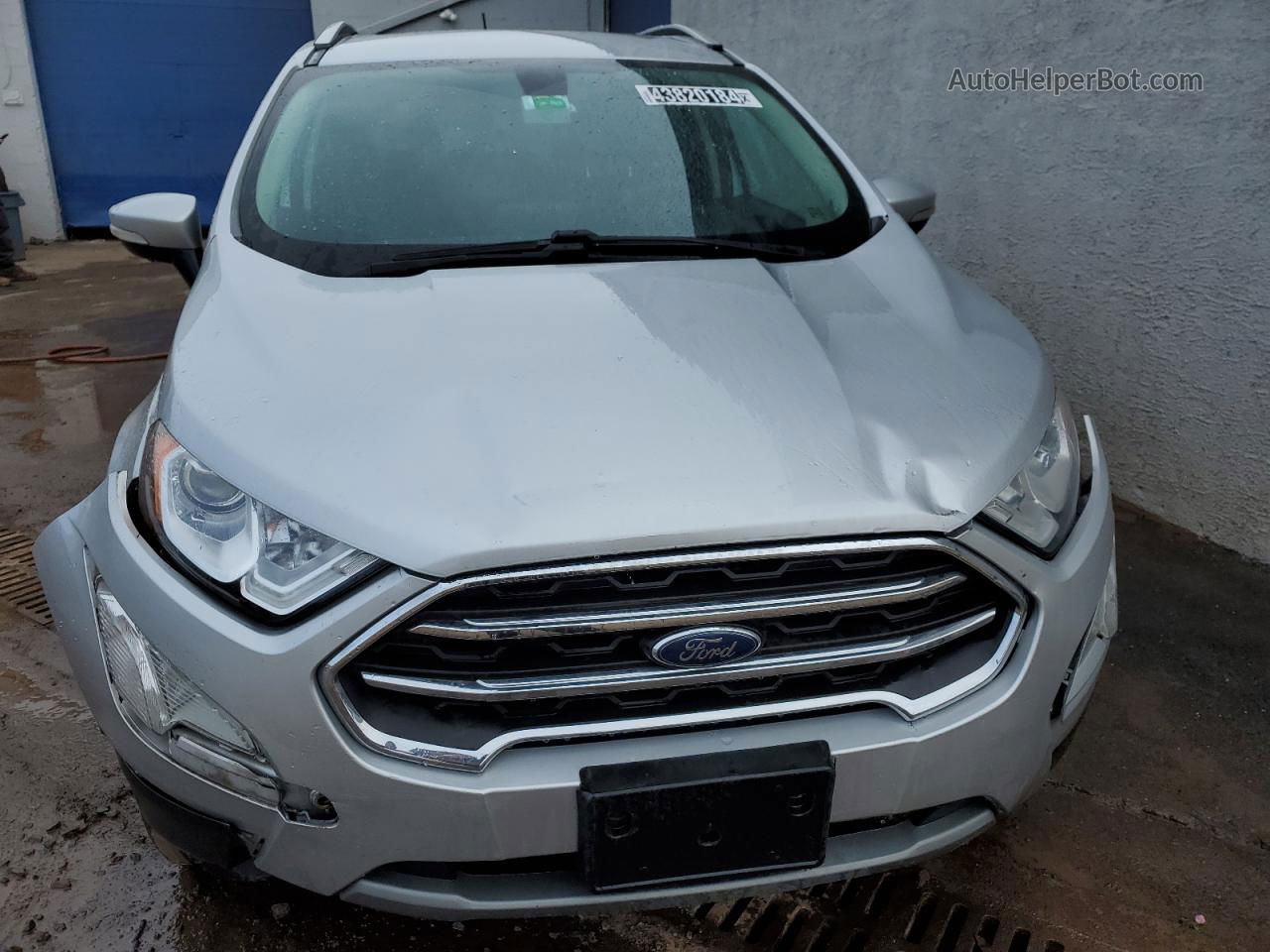 2020 Ford Ecosport Titanium Silver vin: MAJ6S3KL3LC351569