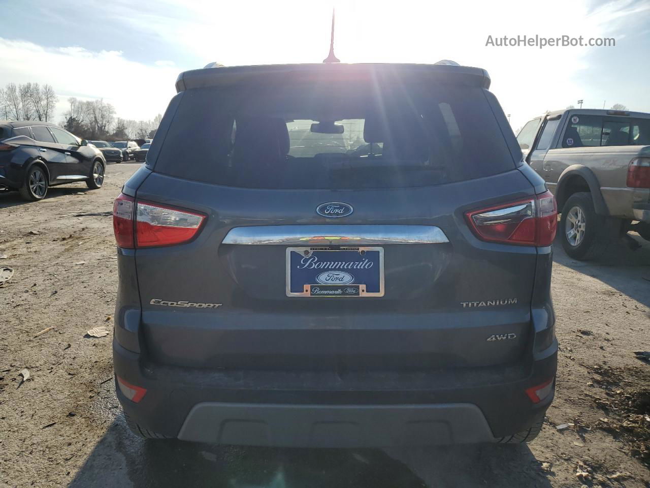 2020 Ford Ecosport Titanium Gray vin: MAJ6S3KL3LC365407