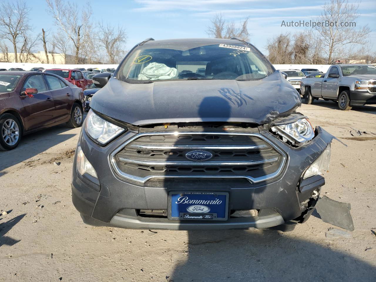 2020 Ford Ecosport Titanium Gray vin: MAJ6S3KL3LC365407