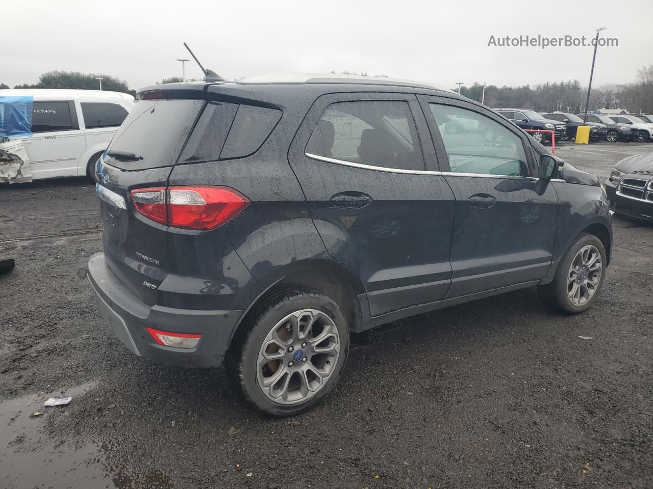 2020 Ford Ecosport Titanium Black vin: MAJ6S3KL4LC327250