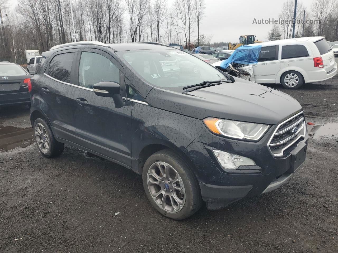 2020 Ford Ecosport Titanium Black vin: MAJ6S3KL4LC327250