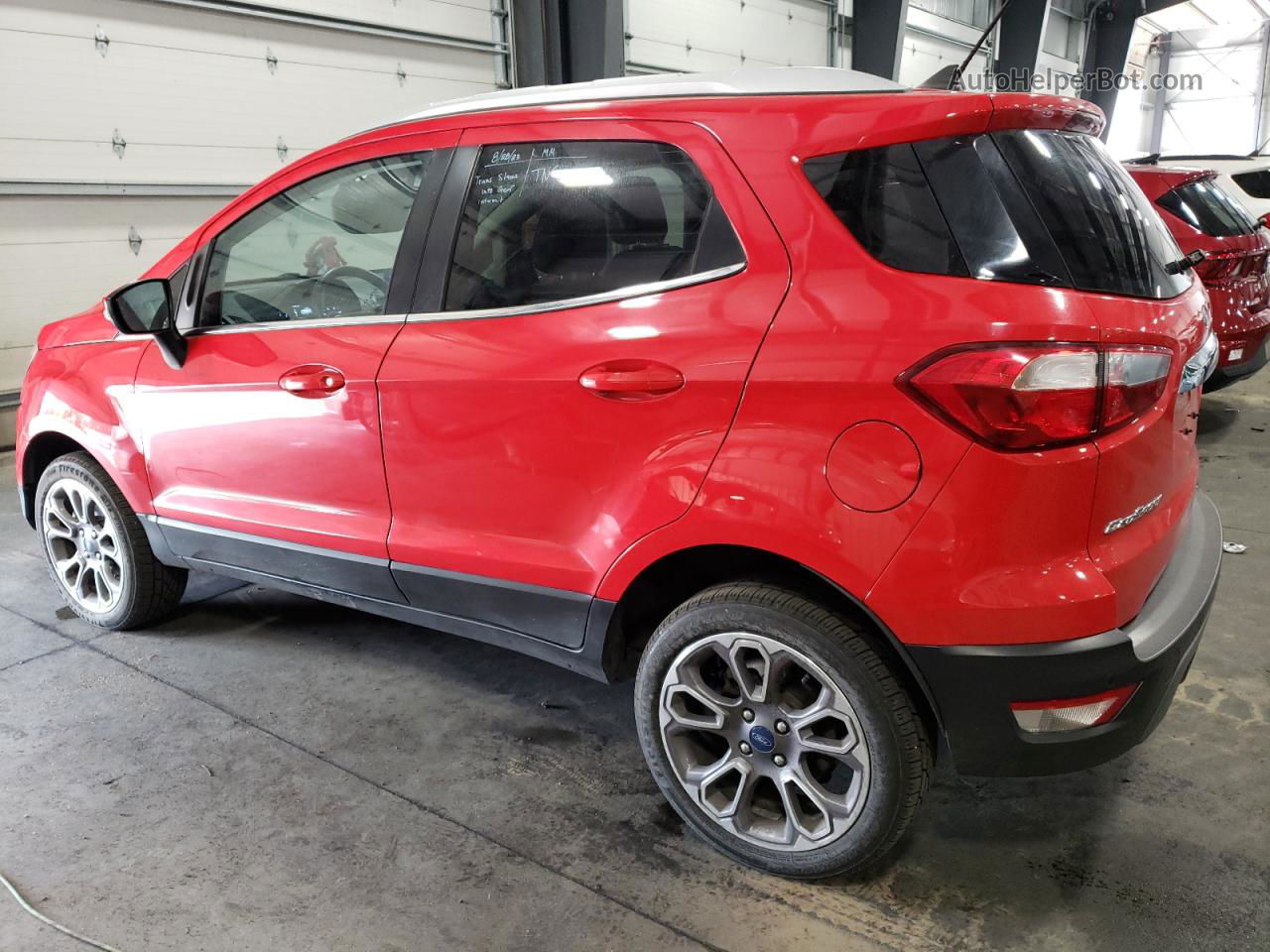 2020 Ford Ecosport Titanium Red vin: MAJ6S3KL4LC349099