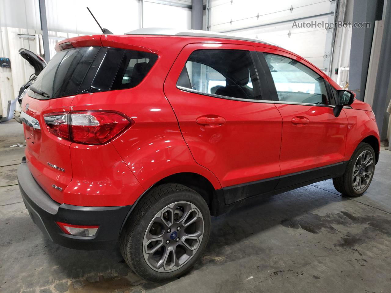 2020 Ford Ecosport Titanium Red vin: MAJ6S3KL4LC349099