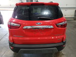 2020 Ford Ecosport Titanium Red vin: MAJ6S3KL4LC349099