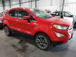 2020 Ford Ecosport Titanium Red vin: MAJ6S3KL4LC349099