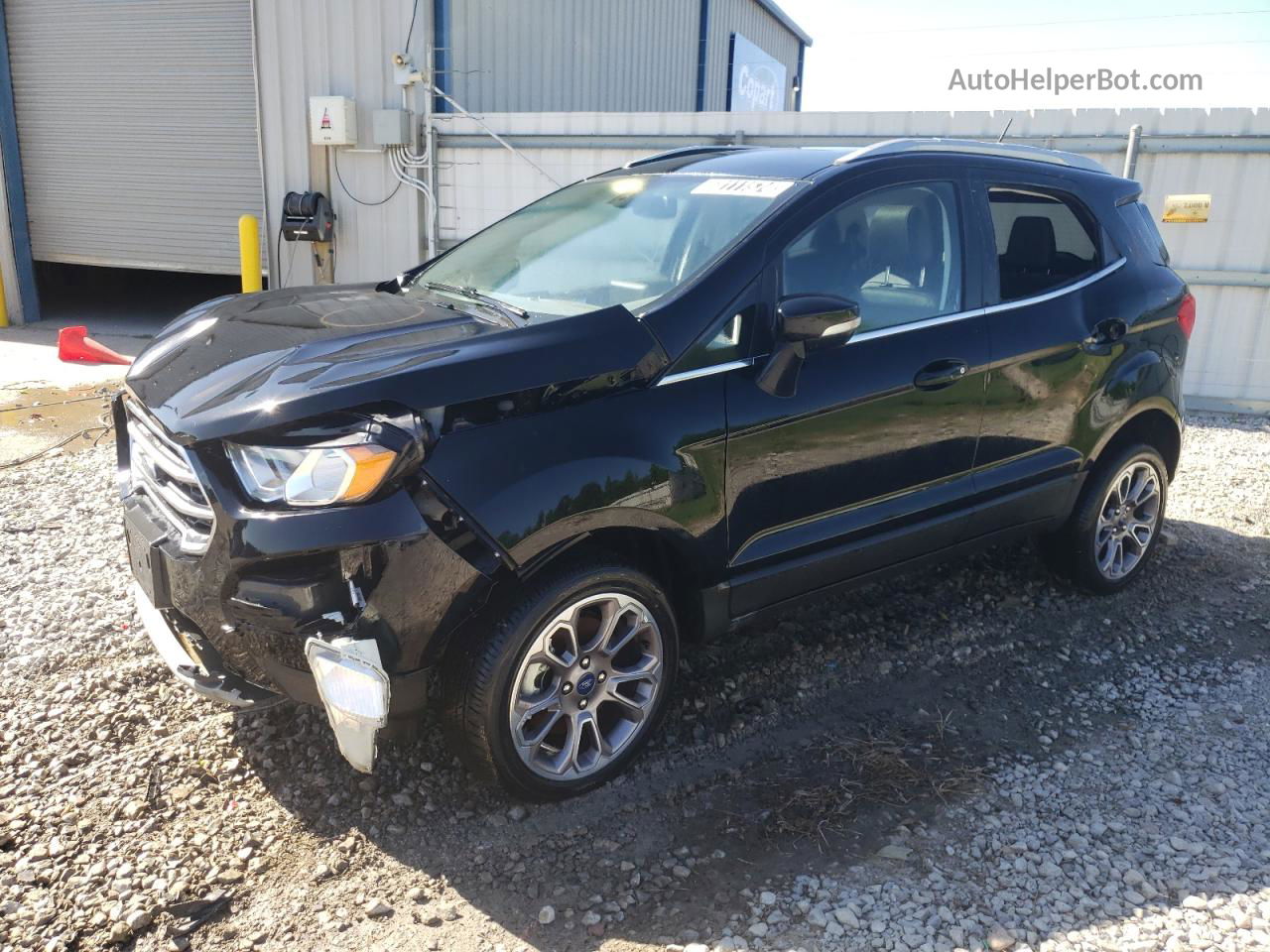 2020 Ford Ecosport Titanium Black vin: MAJ6S3KL4LC359423