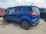 2019 Ford Ecosport Titanium Blue vin: MAJ6S3KL5KC260379