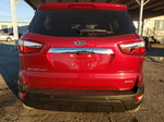 2019 Ford Ecosport Titanium Red vin: MAJ6S3KL5KC284116