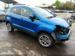 2019 Ford Ecosport Titanium Blue vin: MAJ6S3KL5KC294306