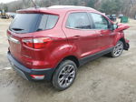 2019 Ford Ecosport Titanium Burgundy vin: MAJ6S3KL5KC296556