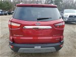 2019 Ford Ecosport Titanium Burgundy vin: MAJ6S3KL5KC296556